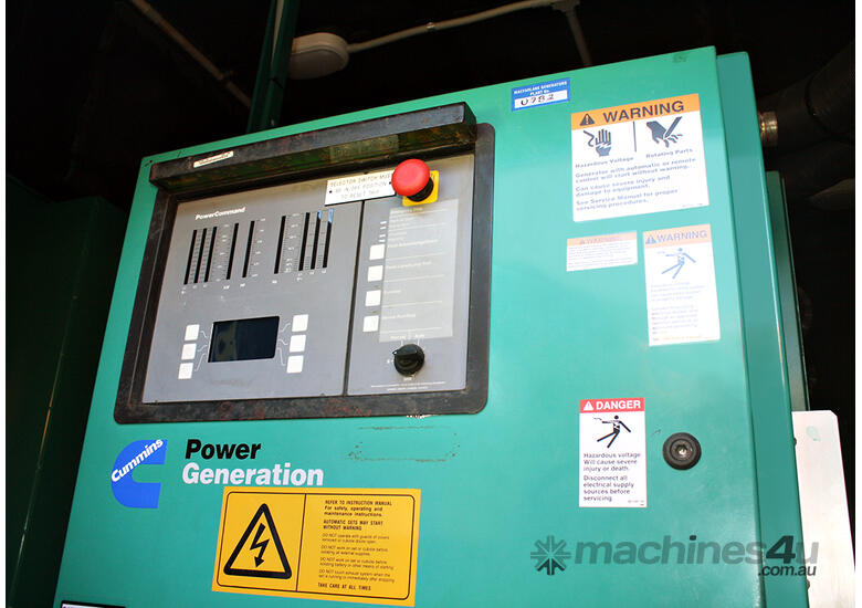 500kVA Pre-owned Cummins Enclosed Generator Set 