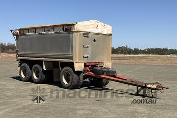 1995 HERCULES TIPPER DOG TRAILER 1995 HERCULES TIPPER DOG TRAILER