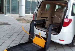 Wheelchair Lift with Fold Web Platform