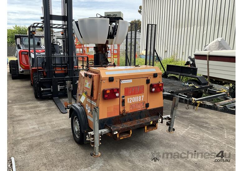 2018 Morris TL-90 DC Single Axle Light Tower Trailer