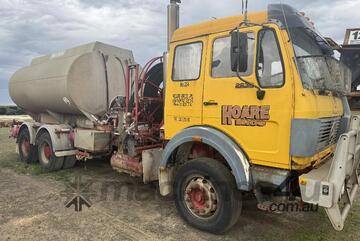 Mercedes Diesel fuel truck