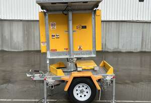 2024 Data Signs A Single Axle VMS Board Trailer