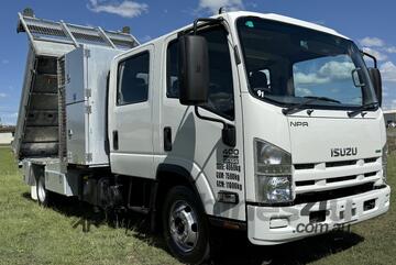 Isuzu NPR400 Crew 4x2 Dualcab Tipper Truck. Ex Council.