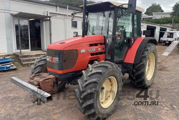 Same Silver 90 cab tractor