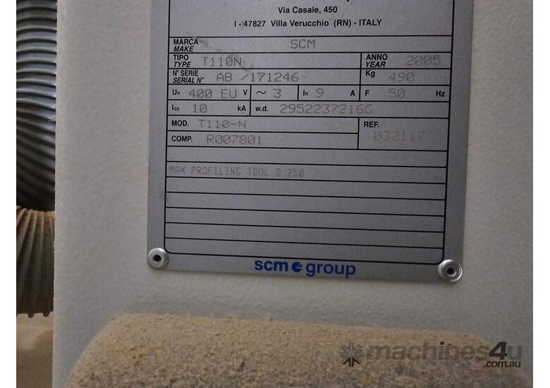 Used SCM Spindle Moulder