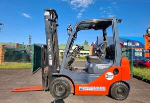 Wollongong Forklift: 2020 Toyota 1.8T LPG, 2-Stage Standard Mast, 3.7m Lift!