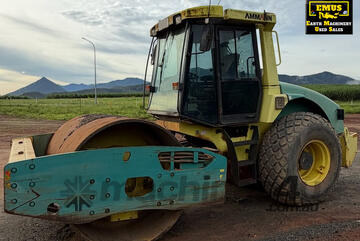 2014 Ammann ASC150 Smooth Drum Roller, E.M.U.S MS1170