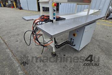 Ausmade White Interlox Conveyor