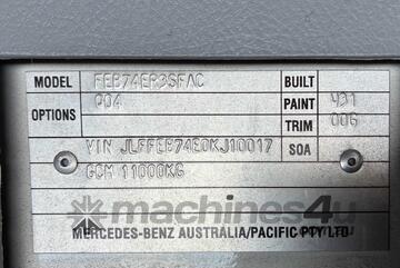 2016 Mitsubishi Fuso Canter Tipper