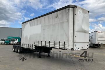 2007 Vawdrey VBS3 Tri Axle Drop Deck Curtainsider A Trailer