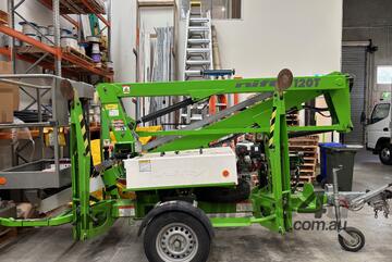 Telescopic Boom Lift - Trailer Mounted