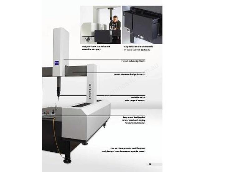 caption SPECTRUM II CMM
