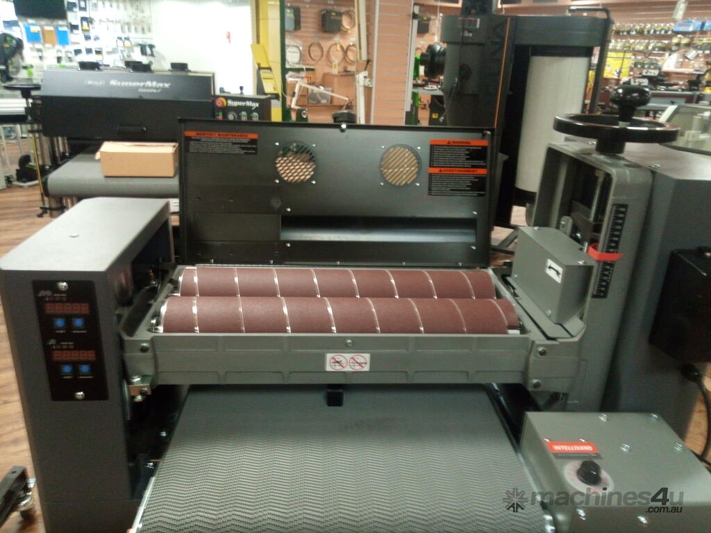 Supermax 25x2 ES Dual Drum Sander Three Phase | Gregory Machinery Pty Ltd