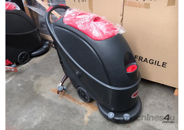 caption WALK BEHIND FLOOR SCRUBBER- AS430