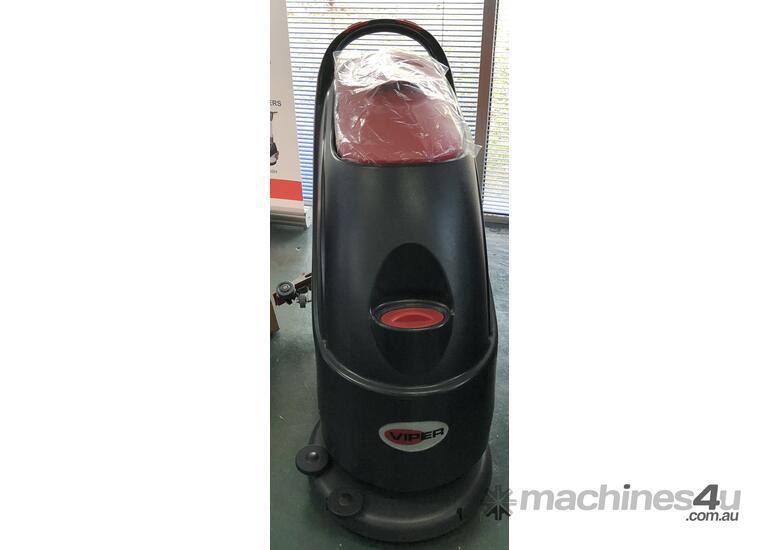 caption WALK BEHIND FLOOR SCRUBBER- AS430