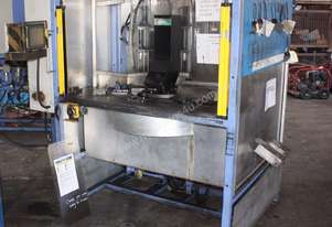 DUAL station action rotary transfer hydraulic pres