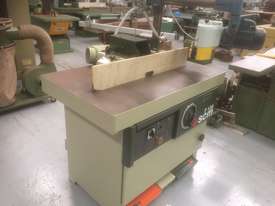 USED SCM T130 SPINDLE MOULDER WITH POWER FEEDER  - picture1' - Click to enlarge