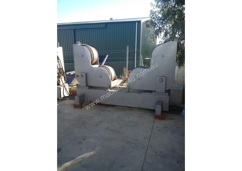 caption Methods 40,000T Pipe Welding Rotator