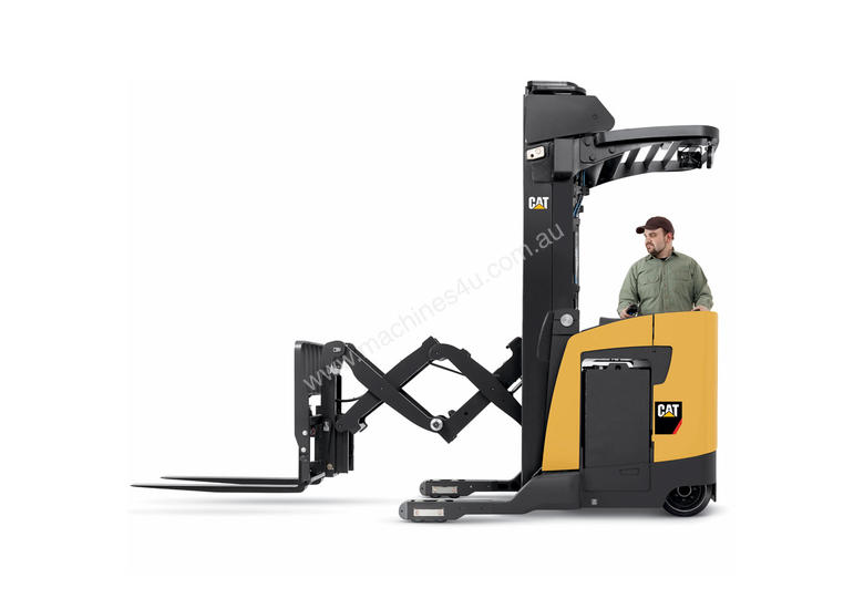 caption Caterpillar 2 Tonne Pantograph Single Deep Reach Truck