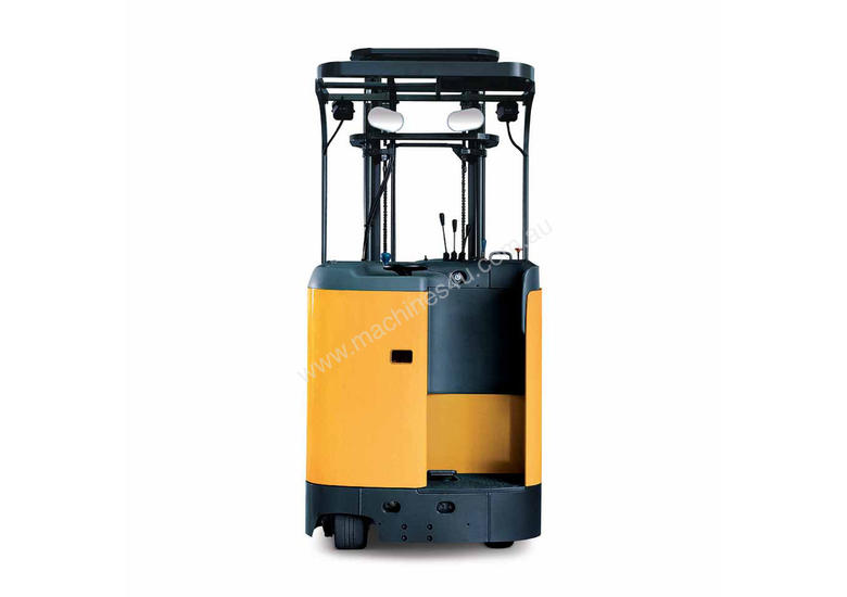 caption Caterpillar Sit-on 1.6 Tonne Reach Truck