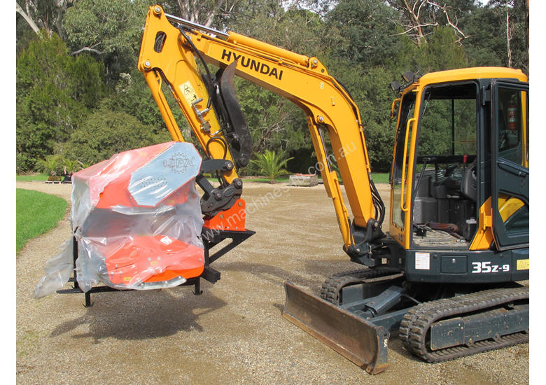 New 2017 LIPA Excavator Pallet Forks Offer with Flail Mulcher purchase