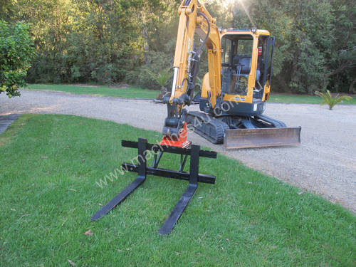 Excavator Pallet Forks Offer with Flail Mulcher purchase
