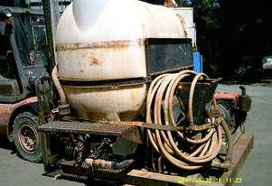 Ditch Witch mud mixing tank , diesel driven pump ,