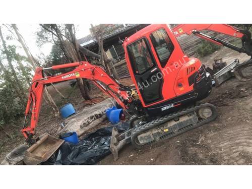 2016 Kubota KX91-3 3.5 Tonne Excavator