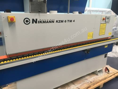 Nikmann KZM6-TM4-v48 Edgebander and Extractor package 100% Made in Europe