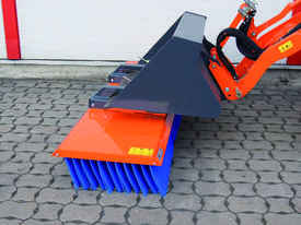 Tuchel Solo Bucket Broom Angle Road Sweeper for Skidsteers and Mini Loaders - picture0' - Click to enlarge