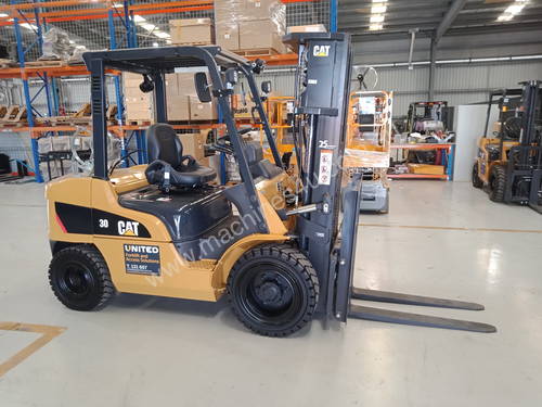 CAT 3.0T LPG Forklift GPE30N - Price Reduced to Clear