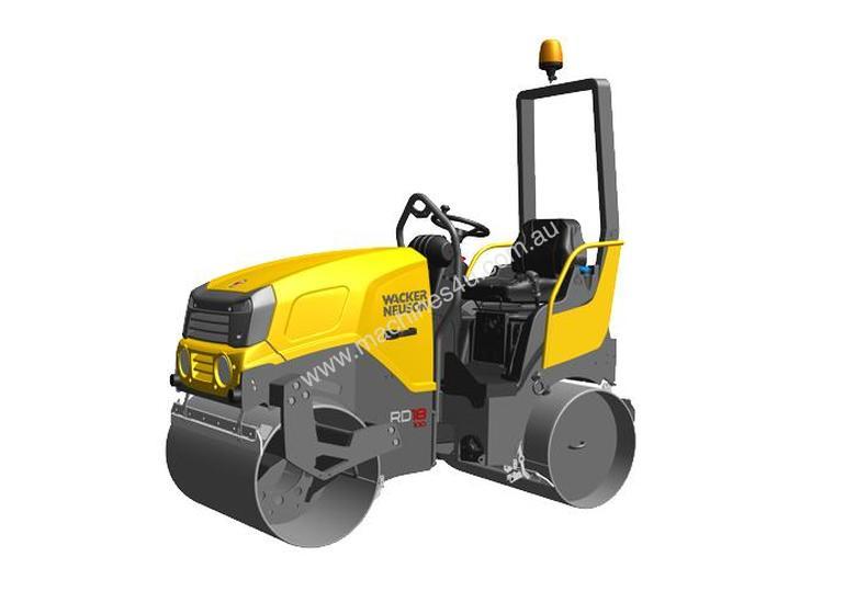 caption New Wacker Neuson RD18-100 1.8T Tandem Roller