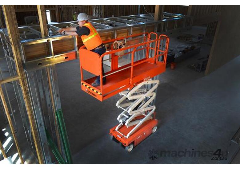 caption SNORKEL S3219E ELECTRIC SCISSOR LIFT - IN STOCK!