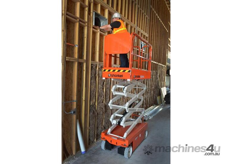 caption SNORKEL S3219E ELECTRIC SCISSOR LIFT - IN STOCK!
