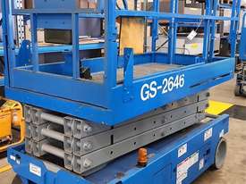 Genie GS2646 battery electric scissor lift - picture0' - Click to enlarge