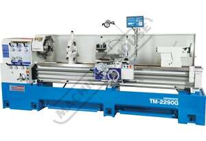 TM-2290G Centre Lathe 560 x 2200mm Turning Capacity - 105mm Spindle Bore Includes Digital Readout