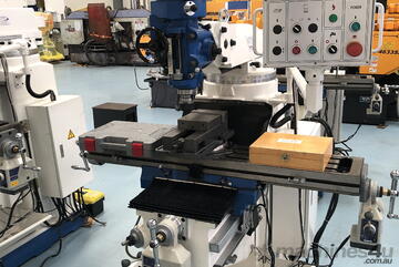 PUMA X6323B TURRET MILLING MACHINE | SINGLE PHASE | DIGITAL READOUT | 230 X 1246MM TABLE