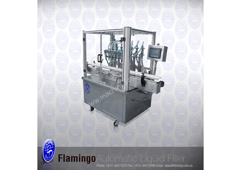 caption *NEW*Fully-Auto filling/capper/labeller system