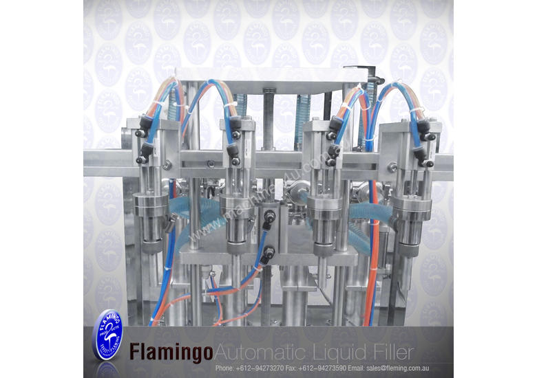 caption *NEW*Fully-Auto filling/capper/labeller system
