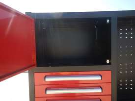 LOT # 0180 2.1m Work Bench/Tool Cabinet - picture1' - Click to enlarge