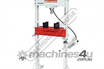 Workshop Hydraulic Press - 20 Tonne HP-20PP High Strength Steel Construction Includes Adjustable Sli