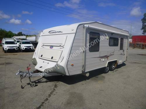 2008 Coromal Princeton 615 2 Berth Tandem Axle Caravan