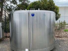 6,600ltr Jacketed Stainless Steel Tank, Milk Vat - picture0' - Click to enlarge