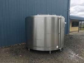 6,600ltr Jacketed Stainless Steel Tank, Milk Vat - picture0' - Click to enlarge