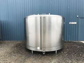 6,600ltr Jacketed Stainless Steel Tank, Milk Vat - picture2' - Click to enlarge