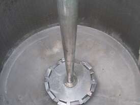 Large Jacketed Immersion Mixer Mixing Tank - 1000L - picture2' - Click to enlarge