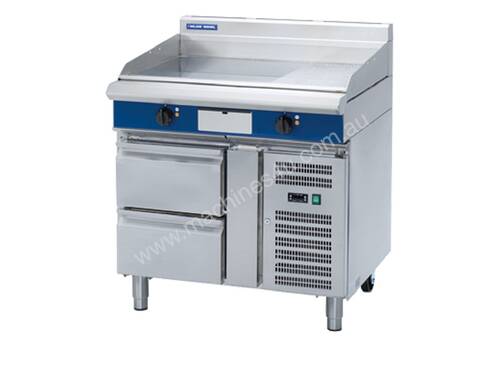 Blue Seal Evolution Series EP516-RB - 900mm Electric Griddle Refrigerated Base