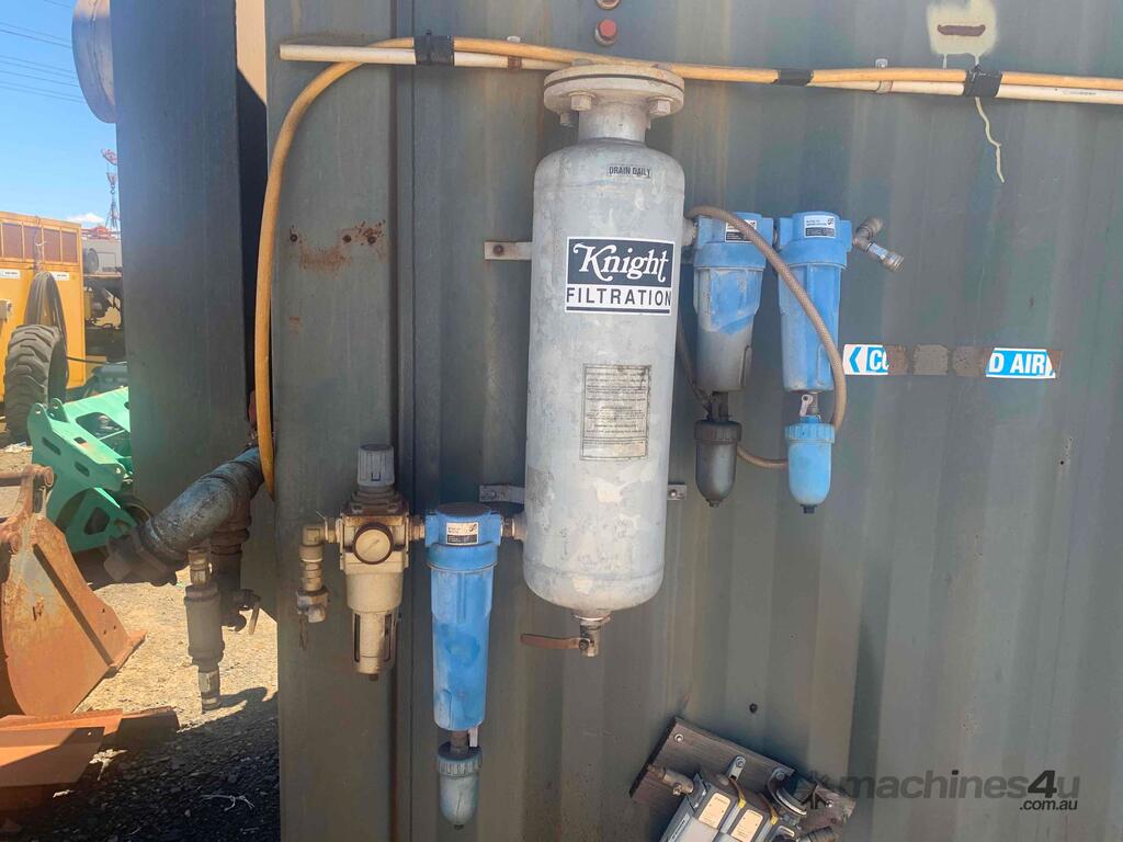 Used burwell Abrasive Blasting Room Recovery System Sand Blast