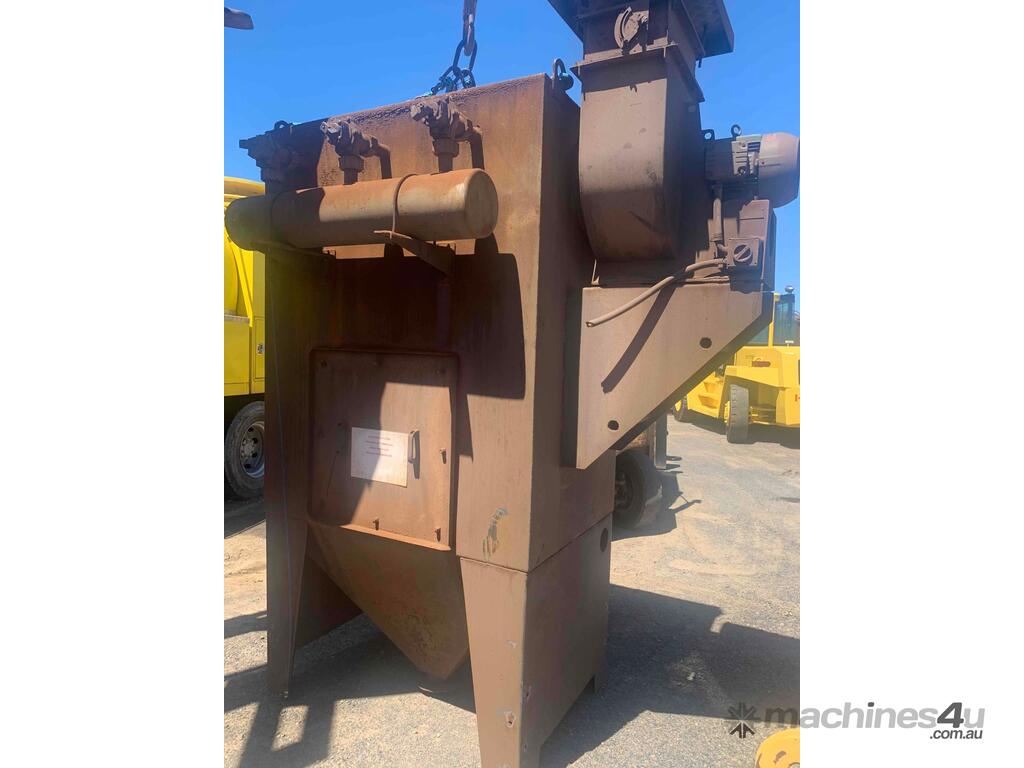 Used burwell Abrasive Blasting Room Recovery System Sand Blast