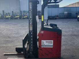 1.4T Battery Electric Reach Stand Up Forklift - picture0' - Click to enlarge